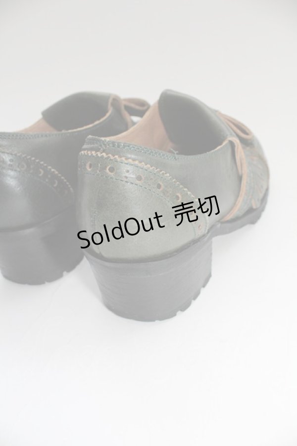 画像3: Jane Marple / タッセルシューズ L グリーン T-26-02-18-041-JM-SH-SA-ZT (3)