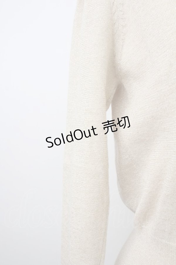 画像4: Emily Temple cute / フロントレースラメニットカーディガン  ゴールド T-26-02-18-006-ET-TO-SA-ZT (4)