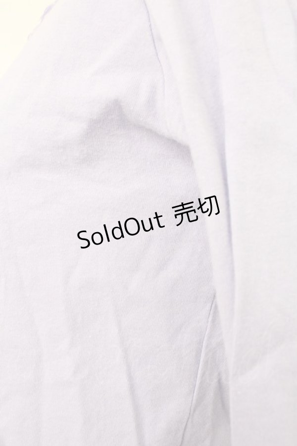 画像4: Nile Perch / 流れ星ワッペン襟カットソー  ラベンダー T-26-02-18-001-LO-TO-SA-ZT570 (4)