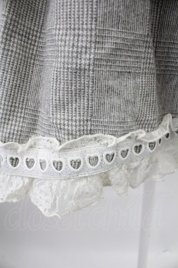 画像6: LIZ LISA / セーラー衿ワンピース   グレーＸピンクＸアイボリー T-26-02-18-013-LO-OP-SA-ZT (6)