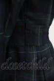 画像4: Secret Honey / チェックセーラーワンピース  グリーンＸネイビー T-26-02-18-014-CA-OP-SA-ZT (4)