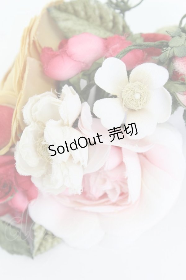 画像4: PINK HOUSE / エターナルローズコサージュ  赤ＸピンクＸ緑 T-26-02-19-035-LO-ZA-SA-ZT (4)