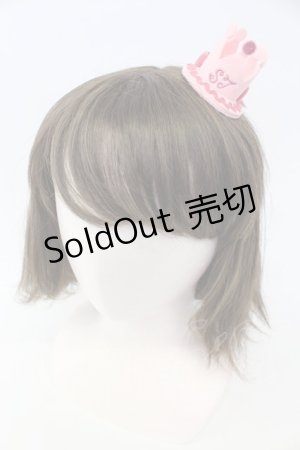 画像: Shirley Temple / 王冠ミニヘアパッチン  ピンク T-26-02-19-038-ET-AC-SA-ZT486