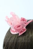 画像3: Shirley Temple / 王冠ミニヘアパッチン  ピンク T-26-02-19-038-ET-AC-SA-ZT (3)