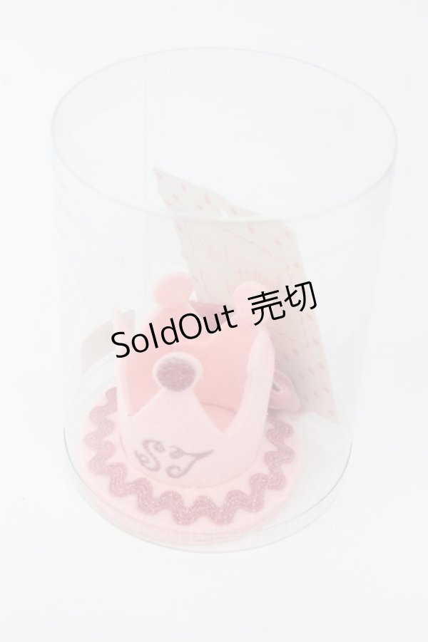 画像6: Shirley Temple / 王冠ミニヘアパッチン  ピンク T-26-02-19-038-ET-AC-SA-ZT486 (6)