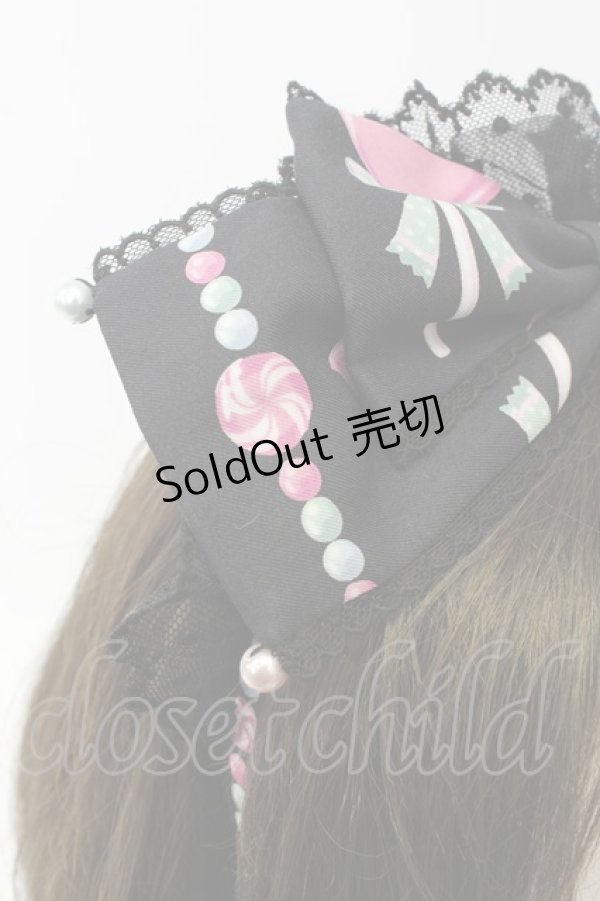 画像4: Angelic Pretty / Candy Ornamentカチューシャ  黒 T-26-02-19-041-AP-AC-SA-ZT (4)