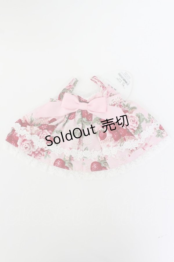 画像2: BABY,THE STARS SHINE BRIGHT / シュガーブーケ〜永遠の乙女の憧れ〜柄くみゃちゃんジャンパースカート  ピンク T-26-02-19-042-BA-ZA-SA-ZT437-F004 (2)