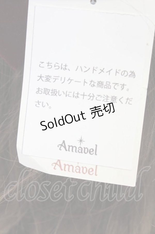 画像4: Amavel / エンブレムカメオリボン2WAY  ボルドー T-26-02-19-044-CA-AC-SA-ZT (4)