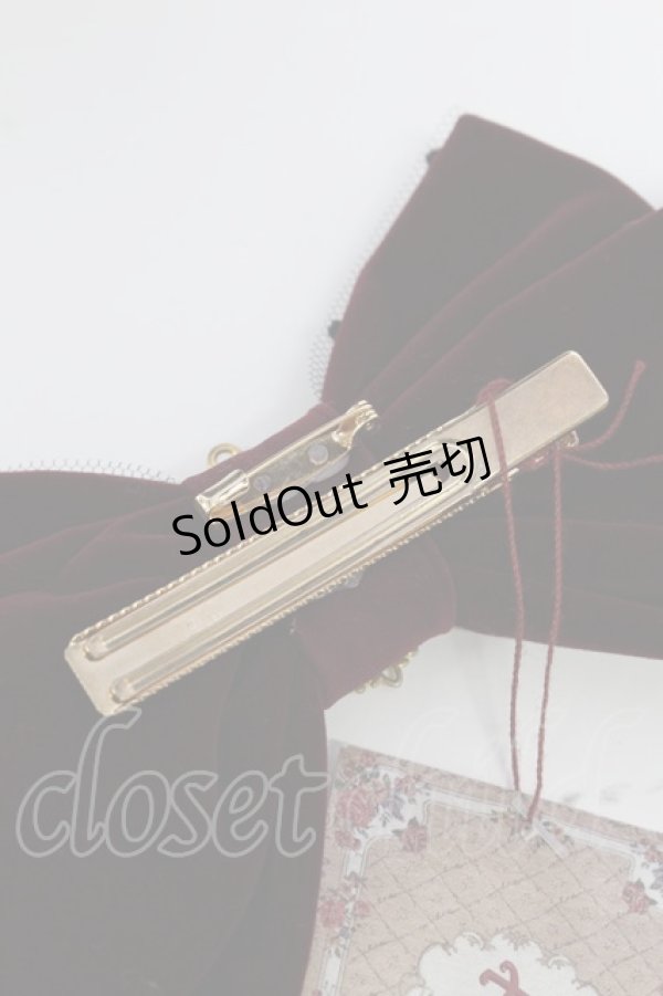 画像6: Amavel / エンブレムカメオリボン2WAY  ボルドー T-26-02-19-044-CA-AC-SA-ZT (6)