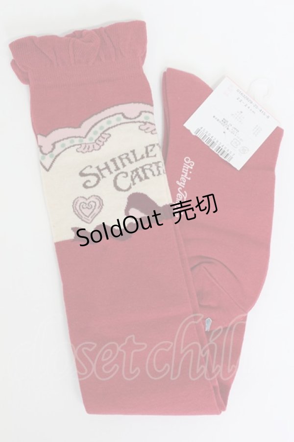 画像2: Shirley Temple / CARROUSELオーバーニー 22-24CM 赤 T-26-02-19-007-ET-ZA-SA-ZT (2)