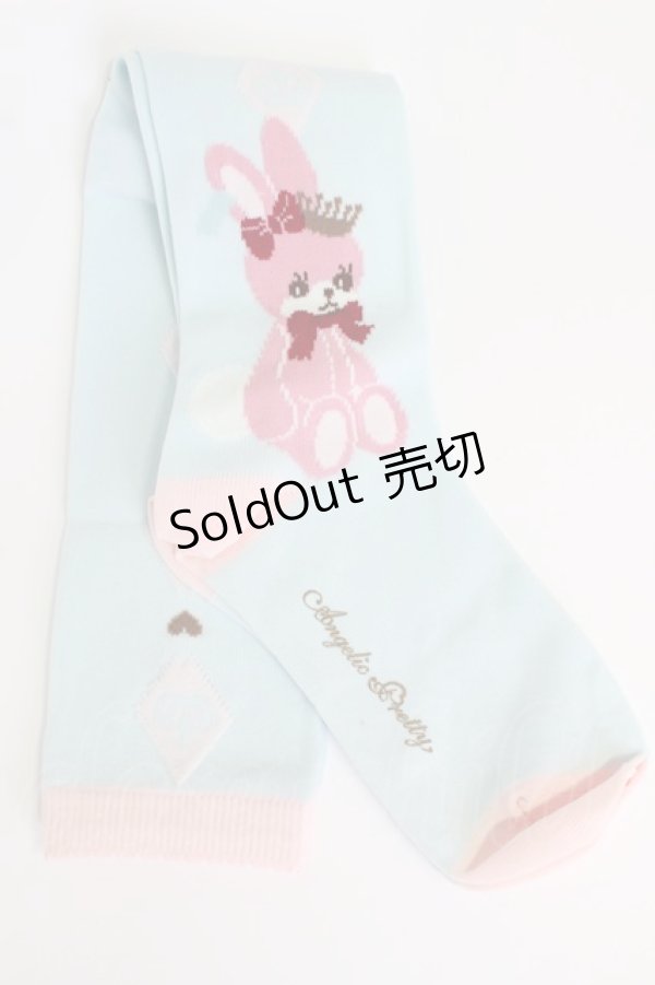 画像1: Angelic Pretty / Wonder Toyオーバーニーソックス  サックス T-26-02-19-009-AP-ZA-SA-ZT (1)