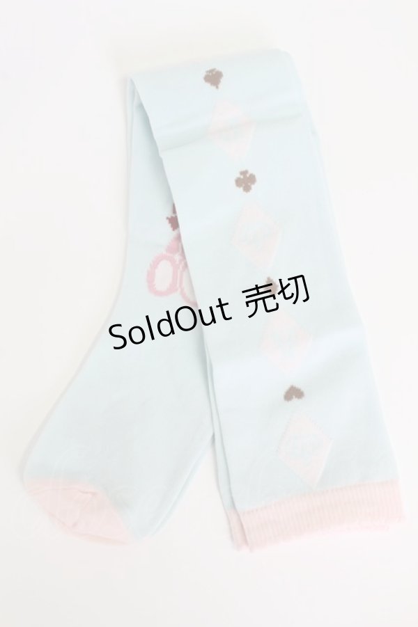 画像2: Angelic Pretty / Wonder Toyオーバーニーソックス  サックス T-26-02-19-009-AP-ZA-SA-ZT (2)