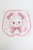 画像1: BABY,THE STARS SHINE BRIGHT / うさくみゃちゃんのおかおタオルハンカチ  ピンクＸ白 T-26-02-19-018-BA-ZA-SA-ZT (1)