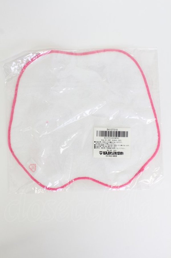 画像2: BABY,THE STARS SHINE BRIGHT / うさくみゃちゃんのおかおタオルハンカチ  ピンクＸ白 T-26-02-19-018-BA-ZA-SA-ZT (2)