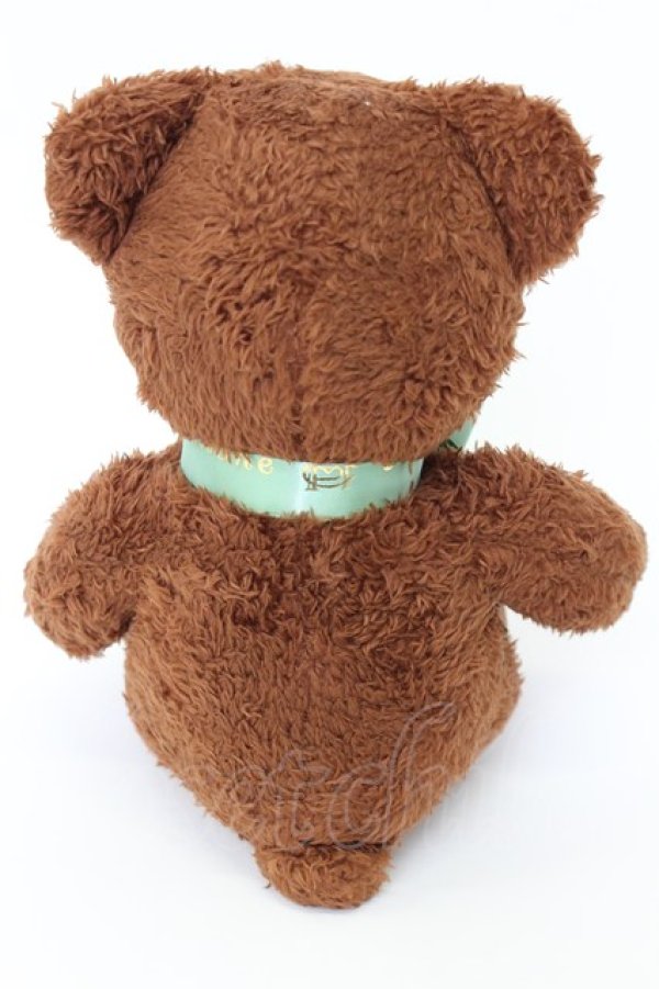 画像2: Maison de FLEUR Petite Robe canone / かのくまちゃんぬいぐるみ  ブラウン×グリーン T-26-02-19-024-EL-ZA-SA-ZT (2)