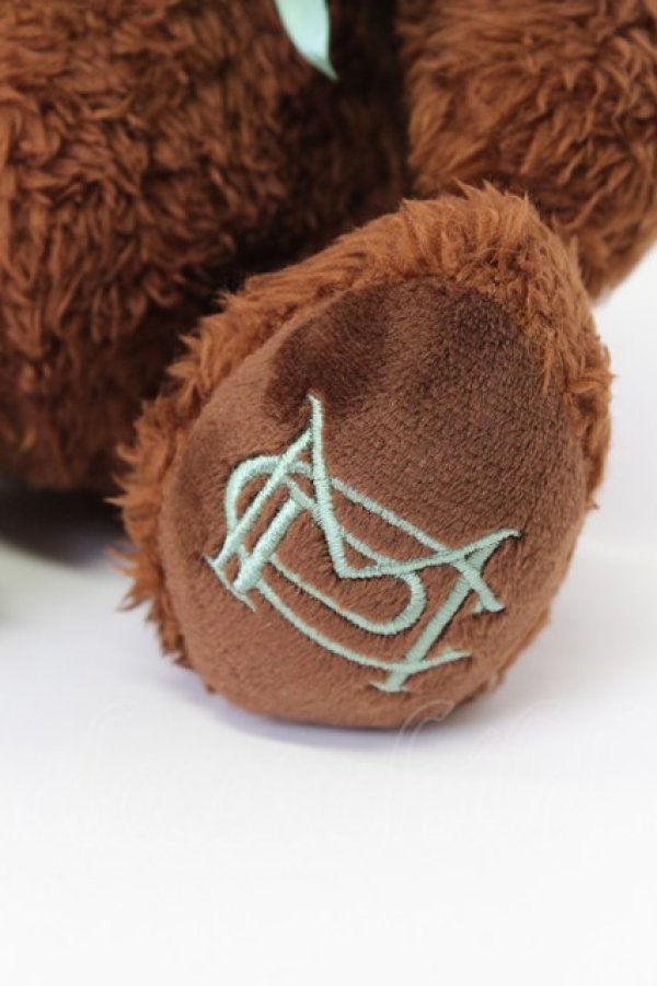 画像3: Maison de FLEUR Petite Robe canone / かのくまちゃんぬいぐるみ  ブラウン×グリーン T-26-02-19-024-EL-ZA-SA-ZT (3)