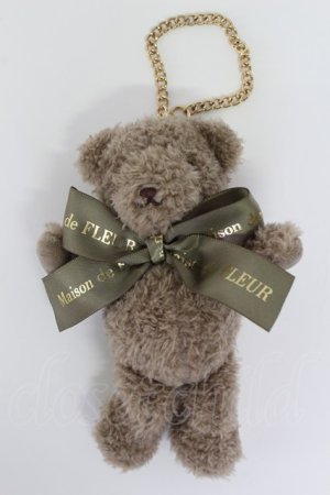 画像: Maison de FLEUR / くまさんバッグチャーム   T-26-02-19-029-LO-ZA-SA-ZT