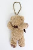 画像2: Maison de FLEUR / くまさんバッグチャーム   T-26-02-19-030-LO-ZA-SA-ZT (2)