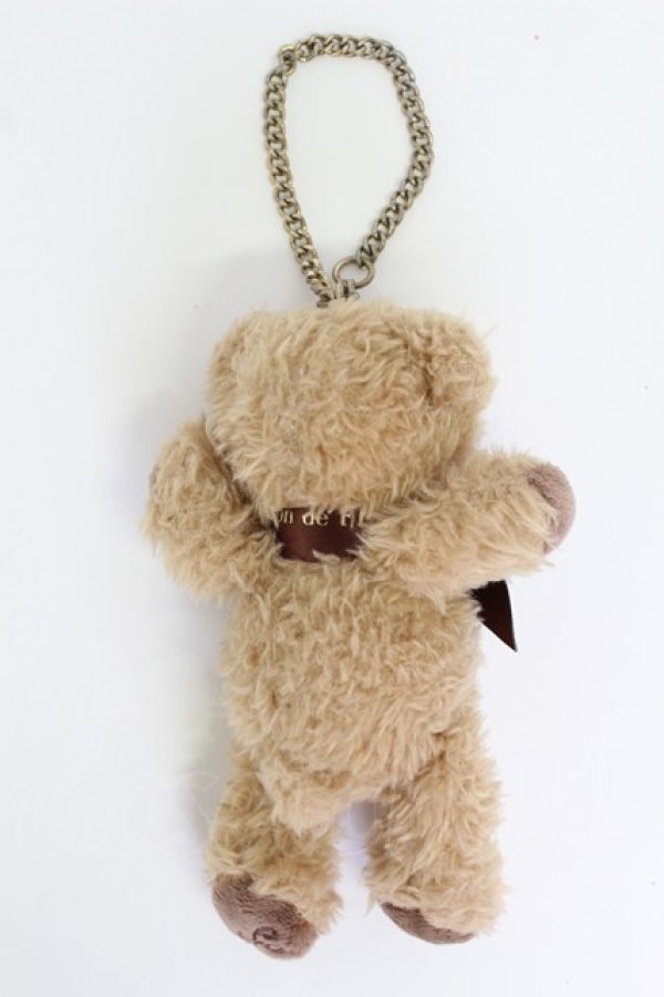 画像2: Maison de FLEUR / くまさんバッグチャーム   T-26-02-19-030-LO-ZA-SA-ZT (2)