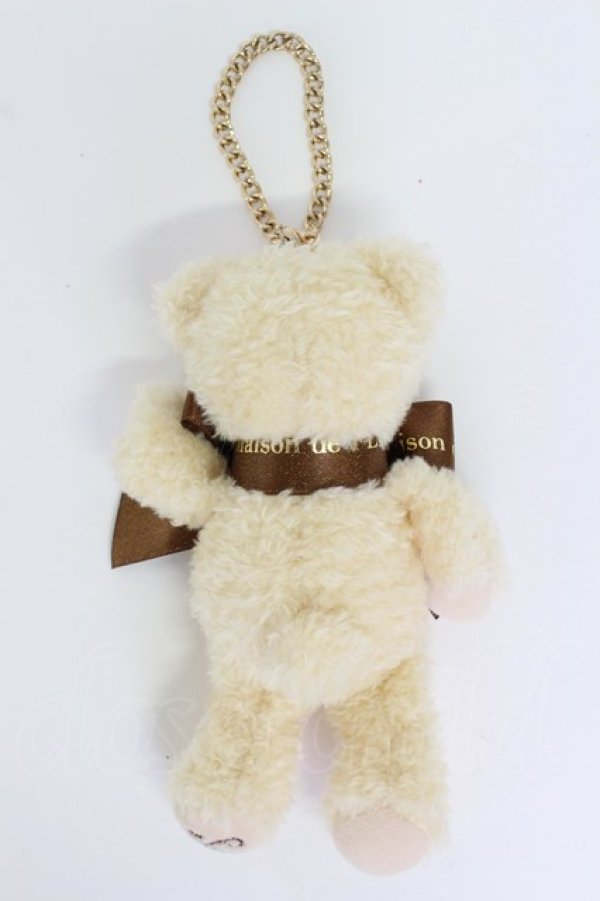 画像2: Maison de FLEUR / くまさんバッグチャーム   T-26-02-19-031-LO-ZA-SA-ZT (2)