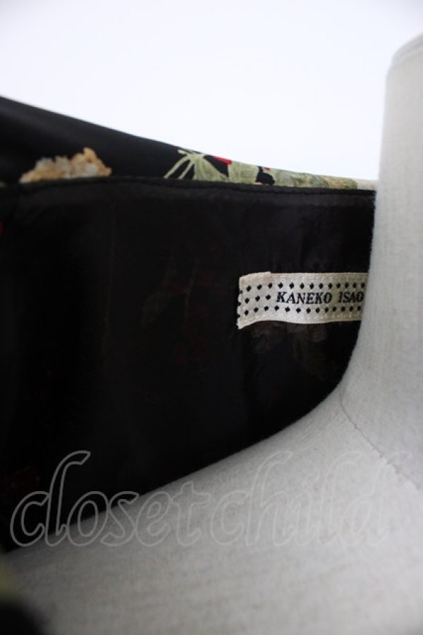 画像4: KANEKO ISAO / グズベリー&ブーケワンピース  クロ T-26-02-20-027-EL-OP-OW-ZT (4)