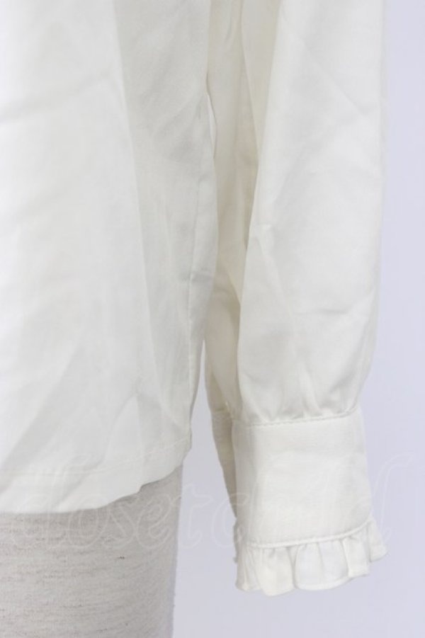 画像4: axes femme / フリルブラウス  アイボリー T-26-02-20-003-AX-BL-SA-ZT (4)