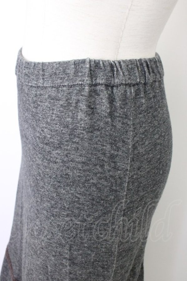 画像3: INGEBORG / レース配色カットスカート  グレー T-26-02-20-031-LO-SK-OW-ZT (3)