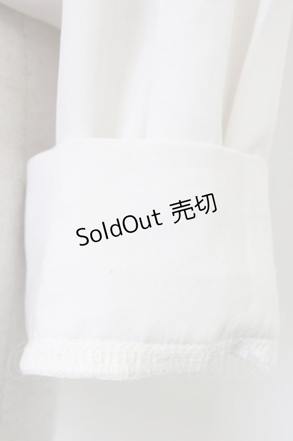 画像7: axes femme / ミリタリー風ブラウス  アイボリーＸ黒 T-26-02-20-005-AX-BL-SA-ZT (7)