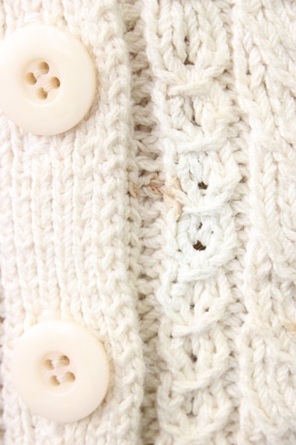 画像4: PINK HOUSE / お花モチーフ使いニットベスト  ベージュ T-26-02-20-006-LO-TO-OW-ZT (4)