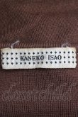 画像4: KANEKO ISAO / リボンモチーフ使いニットプルオーバー  ブラウン T-26-02-20-015-EL-TO-OW-ZT (4)