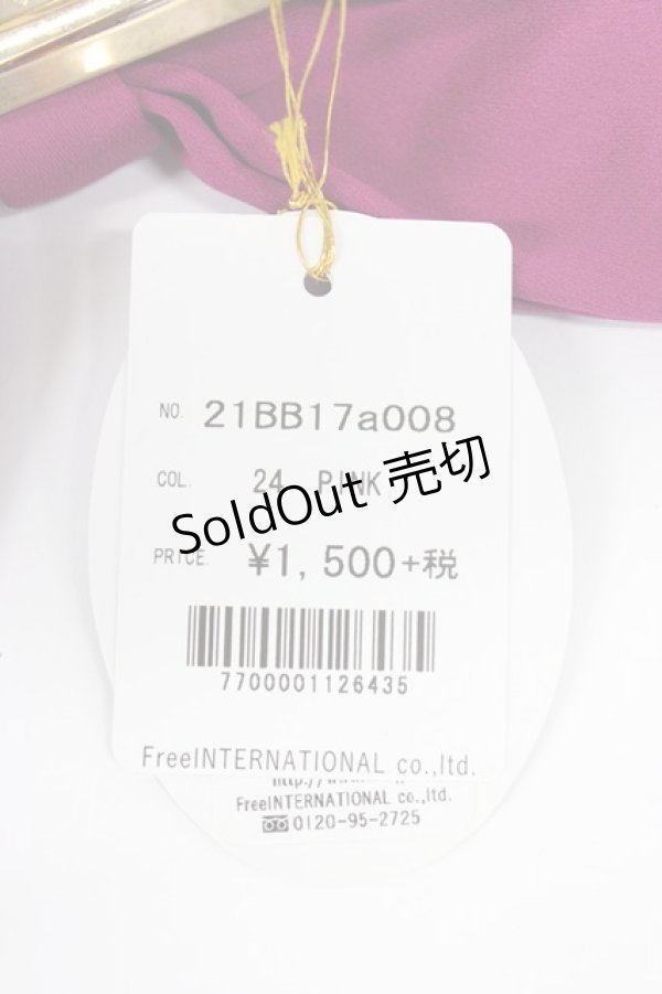 画像3: an another angelus / リボンバレッタ  マゼンダ T-26-02-21-028-CA-ZA-IG-ZT633-F001 (3)