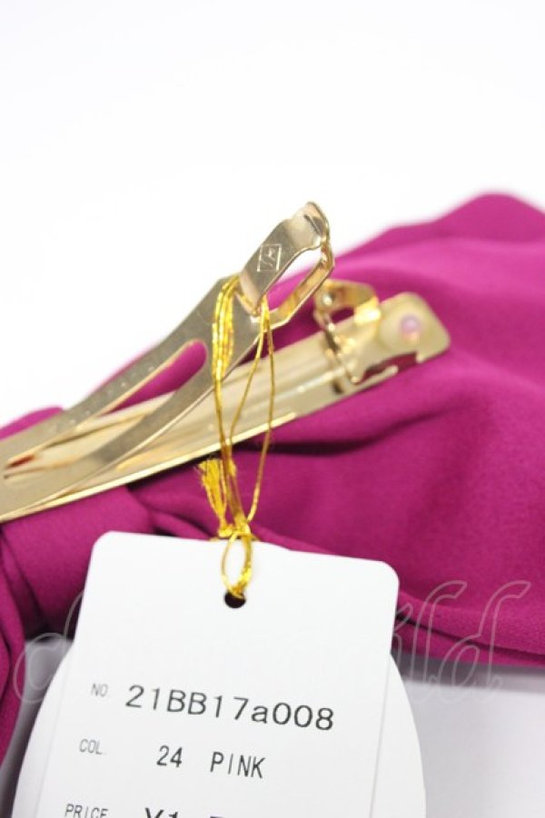 画像4: an another angelus / リボンバレッタ  マゼンダ T-26-02-21-028-CA-ZA-IG-ZT (4)