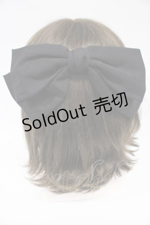 画像: an another angelus / リボンバレッタ  クロ T-26-02-21-030-CA-ZA-OW-ZT