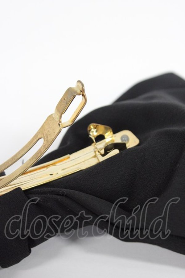 画像5: an another angelus / リボンバレッタ  クロ T-26-02-21-030-CA-ZA-OW-ZT (5)