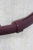 画像4: F i.n.t / Uバックルベルト  ワイン T-26-02-21-003-0-ZA-OW-ZT (4)