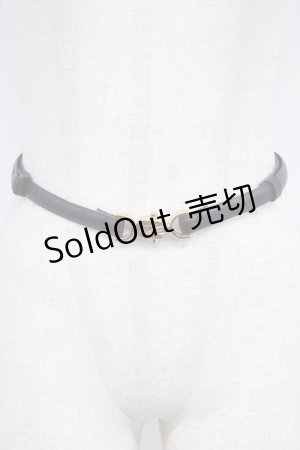 画像: F i.n.t / Uバックルベルト  クロ T-26-02-21-004-0-ZA-OW-ZT633