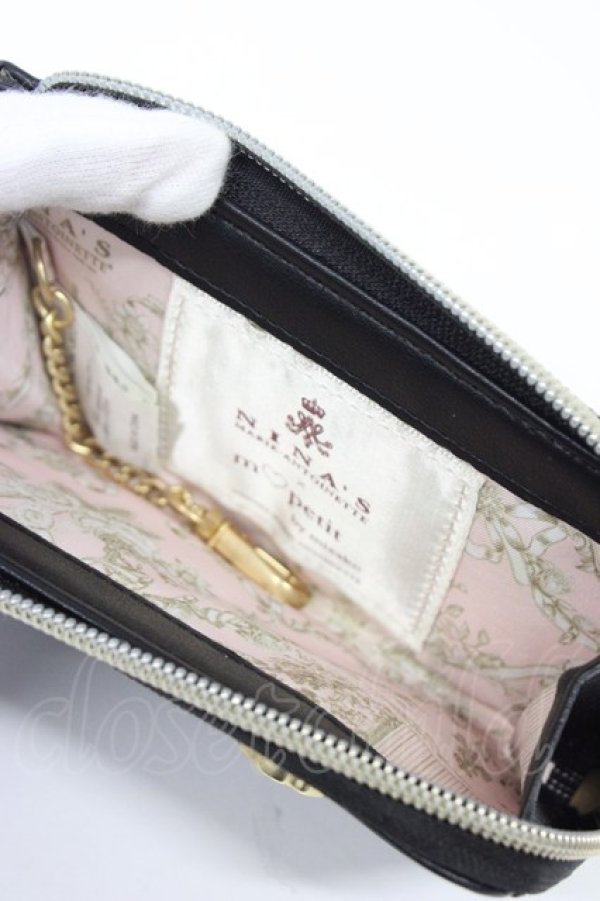 画像4: m petit by misako / NINA'Sコラボ フラグメントケース  クロ T-26-02-21-007-LO-ZA-OW-ZT (4)