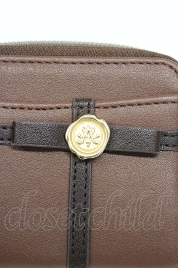 画像3: m petit by misako / NINA'Sコラボ フラグメントケース  ブラウン T-26-02-21-008-LO-ZA-OW-ZT (3)