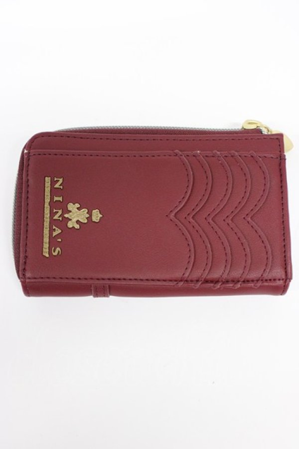 画像2: m petit by misako / NINA'Sコラボ フラグメントケース  ワイン T-26-02-21-009-LO-ZA-OW-ZT (2)