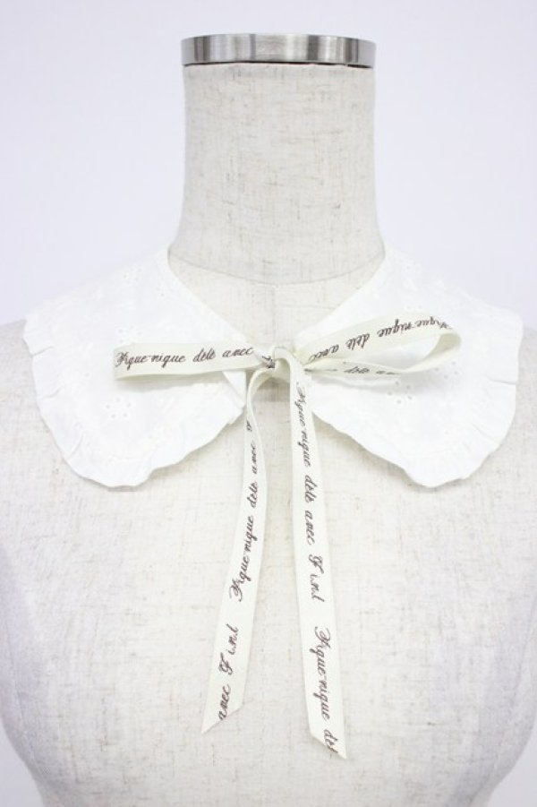 画像1: Fi.n.t / つけ襟  シロ T-26-02-21-002-CA-ZA-OW-ZT (1)