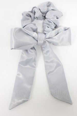 画像: Fi.n.t / リボンシュシュ  グレー T-26-02-21-016-CA-ZA-OW-ZT