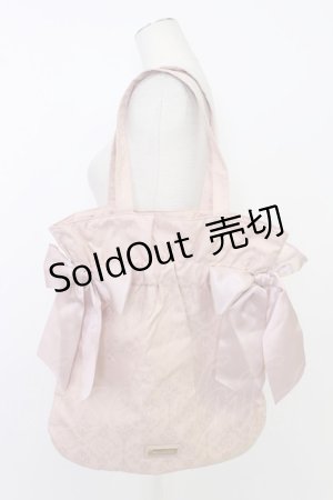 画像: Maison de FLEUR / マリーちゃんトートバッグ  ピンク T-26-02-23-003-LO-BG-SA-ZT