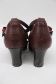 画像2: ALICE and the PIRATES / クラシカルコンビパンプス LL ブラウン T-26-02-23-026-PA-SH-SA-ZT (2)