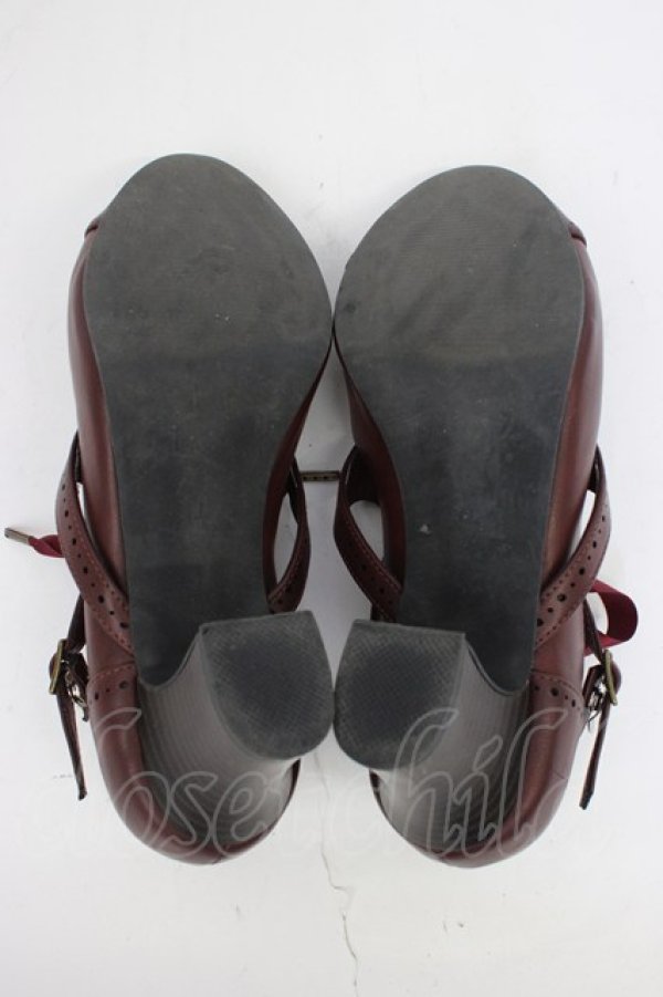 画像5: ALICE and the PIRATES / クラシカルコンビパンプス LL ブラウン T-26-02-23-026-PA-SH-SA-ZT (5)