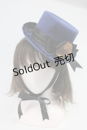 画像: ALICE and the PIRATES / てまねき影絵のアリスミニHat  エーゲブルー T-26-02-23-029-PA-AC-SA-ZT