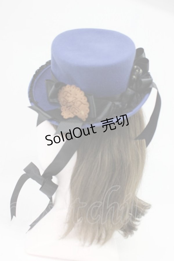 画像3: ALICE and the PIRATES / てまねき影絵のアリスミニHat  エーゲブルー T-26-02-23-029-PA-AC-SA-ZT (3)