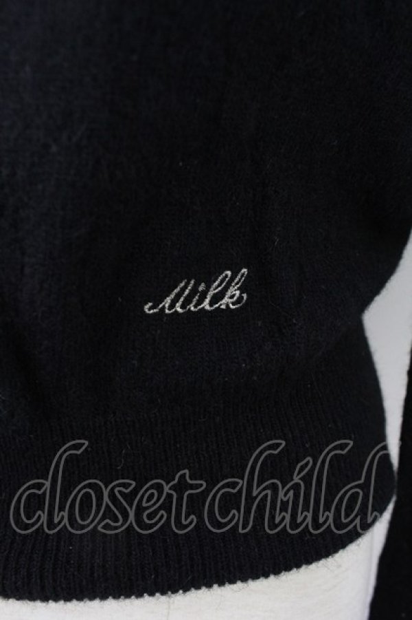 画像5: MILK / ハートボタンカーディガン  ブラック T-26-02-23-038-ML-TO-SA-ZT (5)