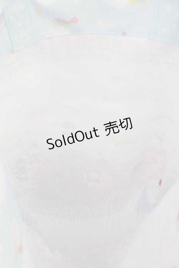 画像3: BABY,THE STARS SHINE BRIGHT / くみゃちゃんのKira　Kira Sweets Halloween柄トートBag  サックス T-26-02-23-005-BA-BG-SA-ZTK038 (3)