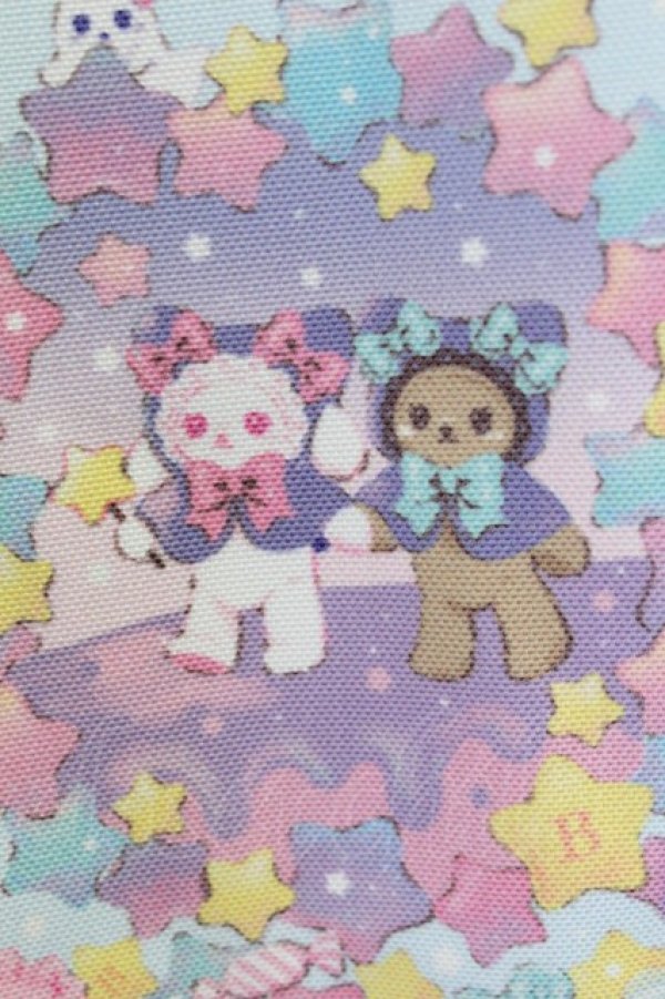 画像4: BABY,THE STARS SHINE BRIGHT / くみゃちゃんのKira　Kira Sweets Halloween柄トートBag  サックス T-26-02-23-005-BA-BG-SA-ZT (4)