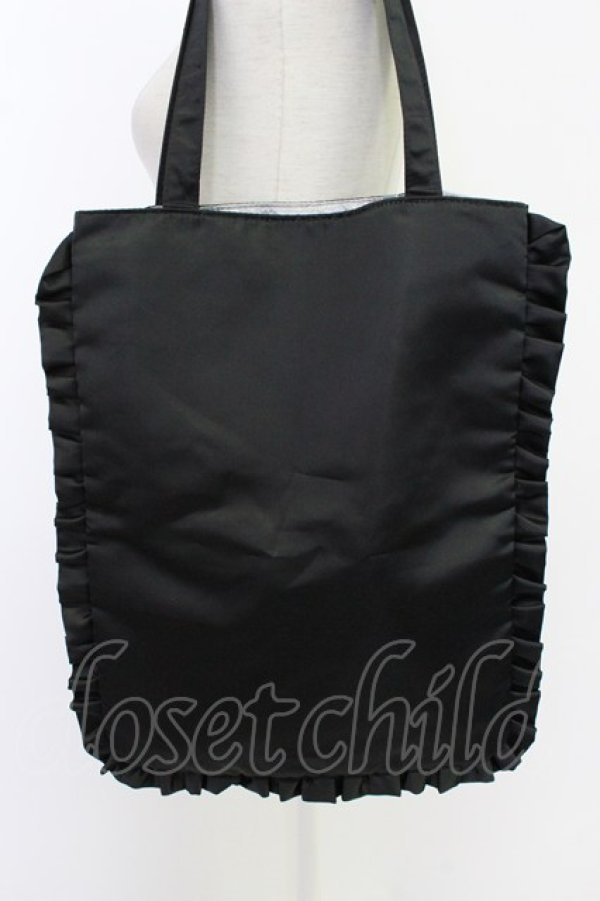 画像2: サンリオ / エンジョイアイドルトートバッグ  黒 T-26-02-23-007-EL-BG-SA-ZT (2)